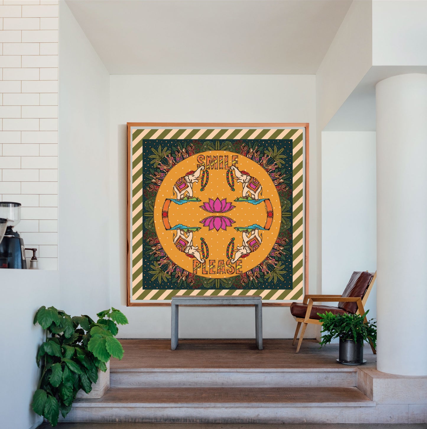 Smile Please 4ft x 4ft