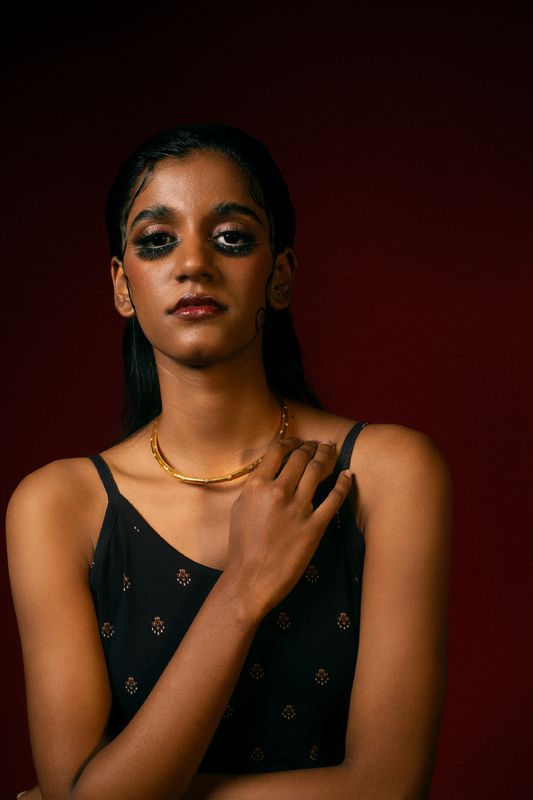 Collar bone Hasli Neckpiece