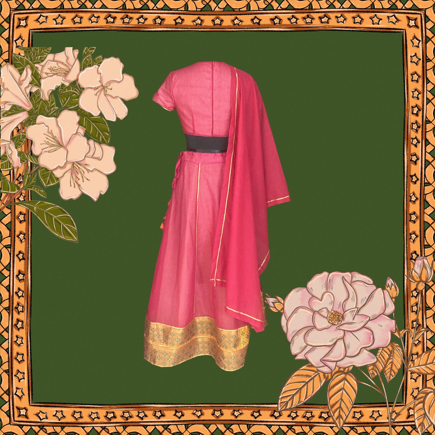 Pretty Red Lehenga