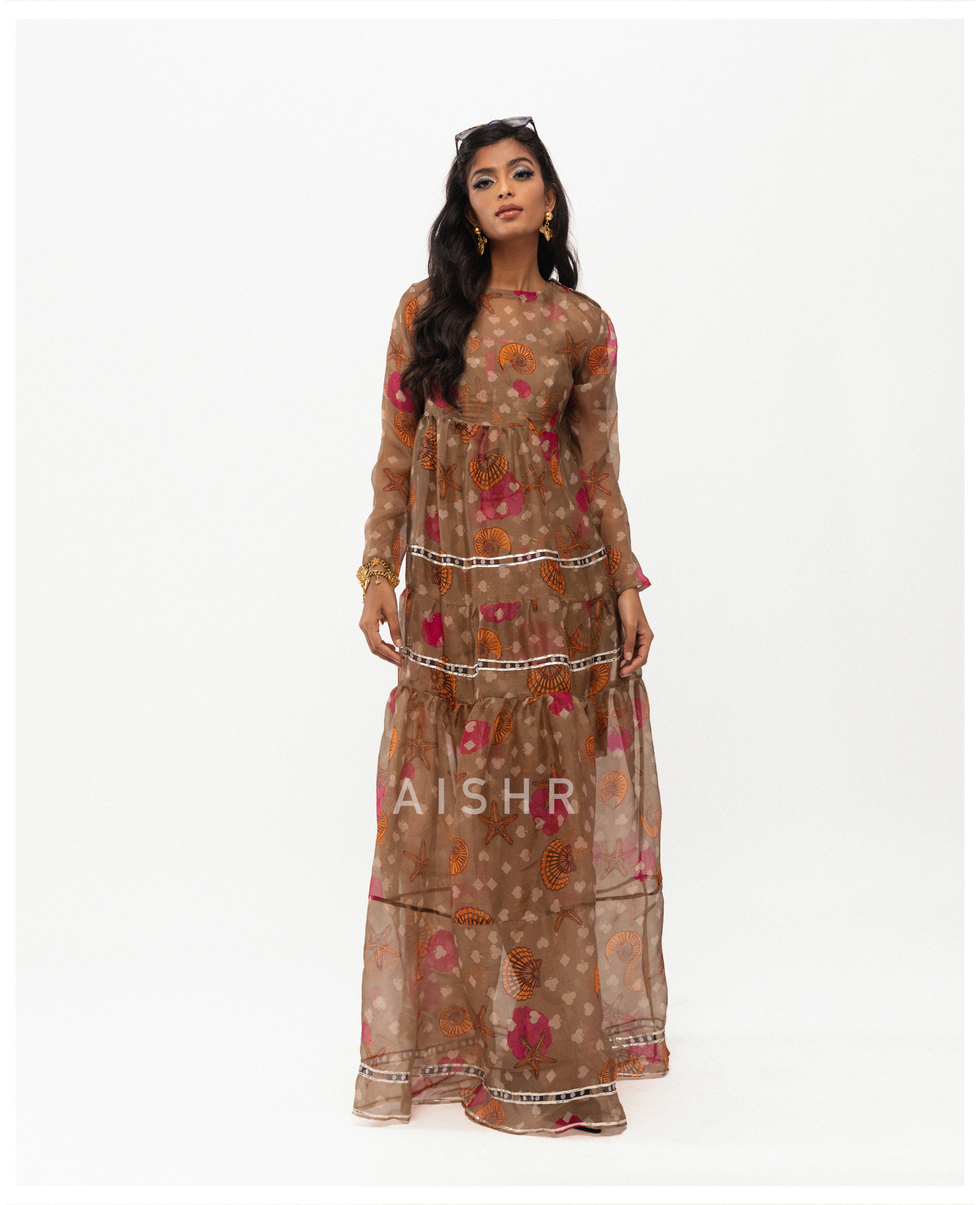 Sea Shell Sheer Dress