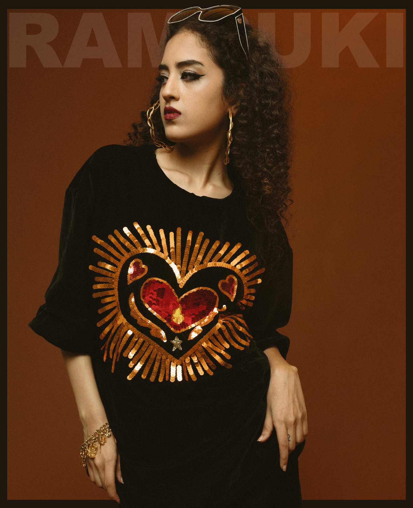 My Flaming Heart Top - Unisex