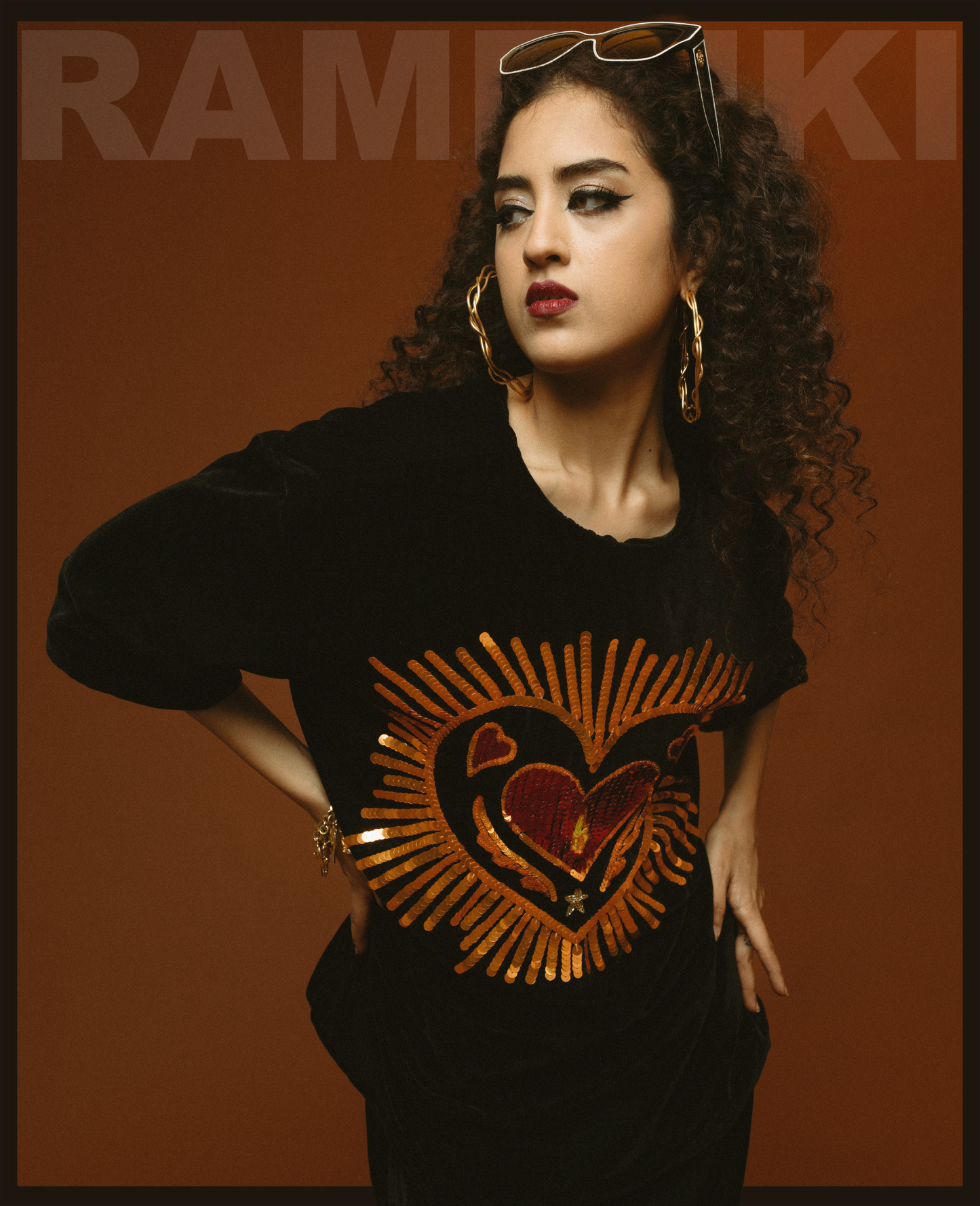 My Flaming Heart Top - Unisex
