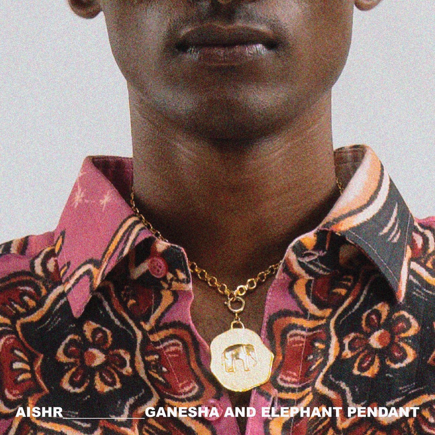 Ganesha and Elephant Pendant