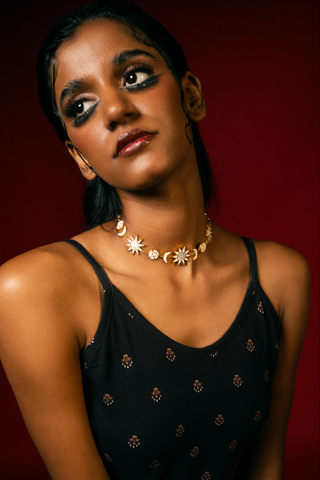 Sun Moon Money Neckpiece