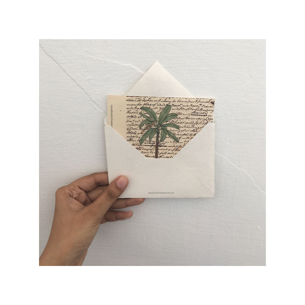 Vintage Letter Inserts - Pack of six