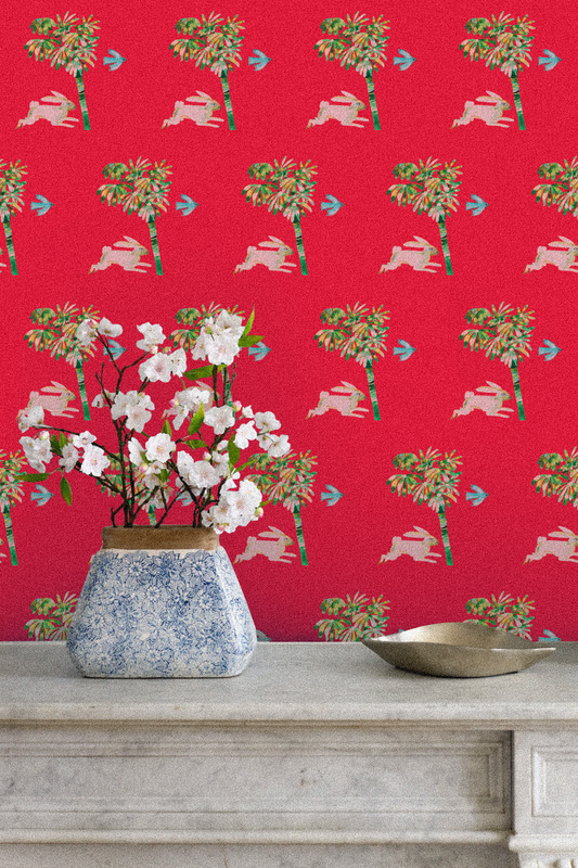 Red Runners Wallpaper