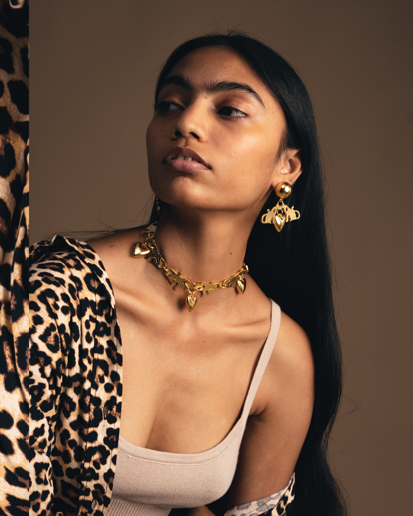 Wild Cat Earrings