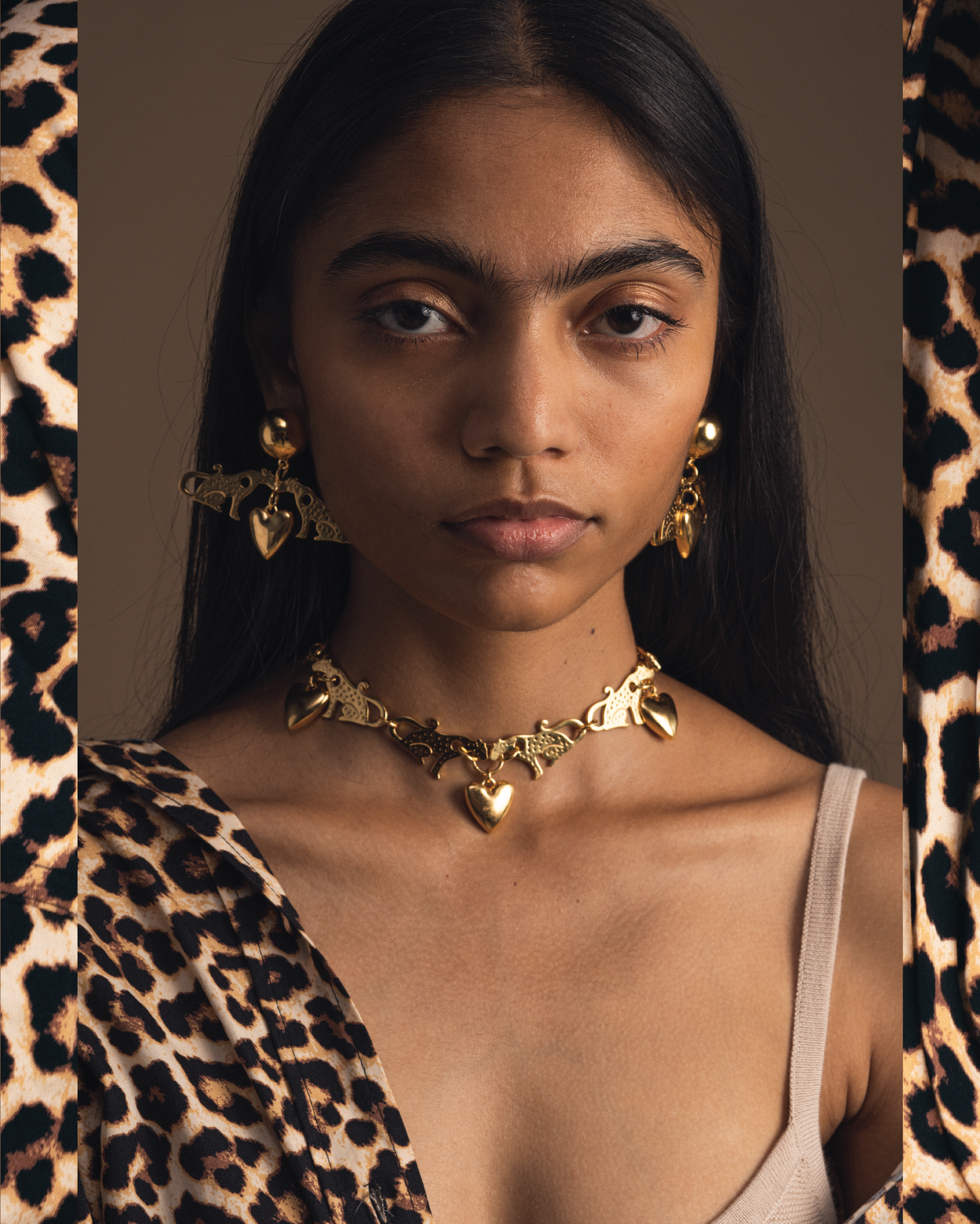 Wild Cat Earrings