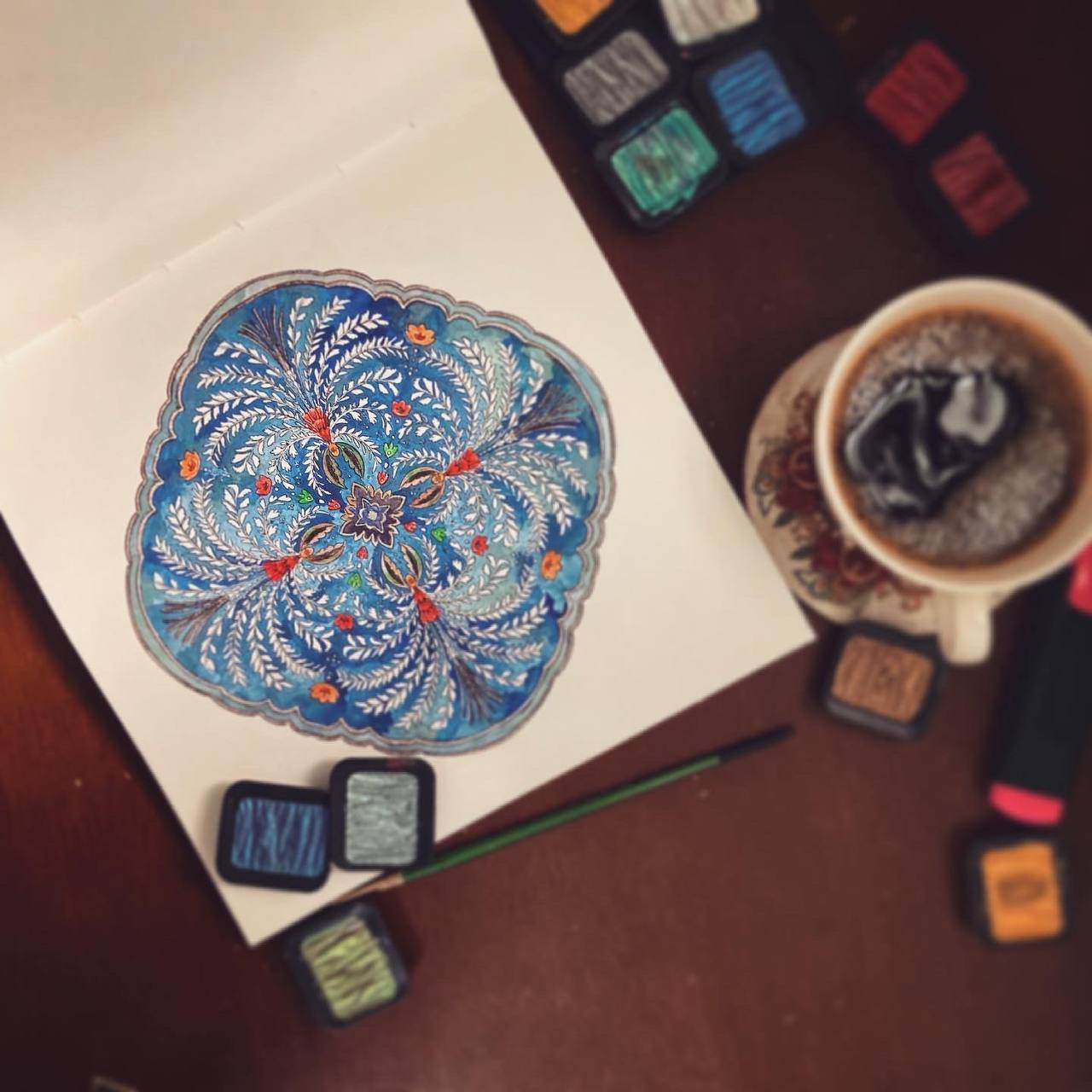 Colouring Book for Adults : Garden of Joy