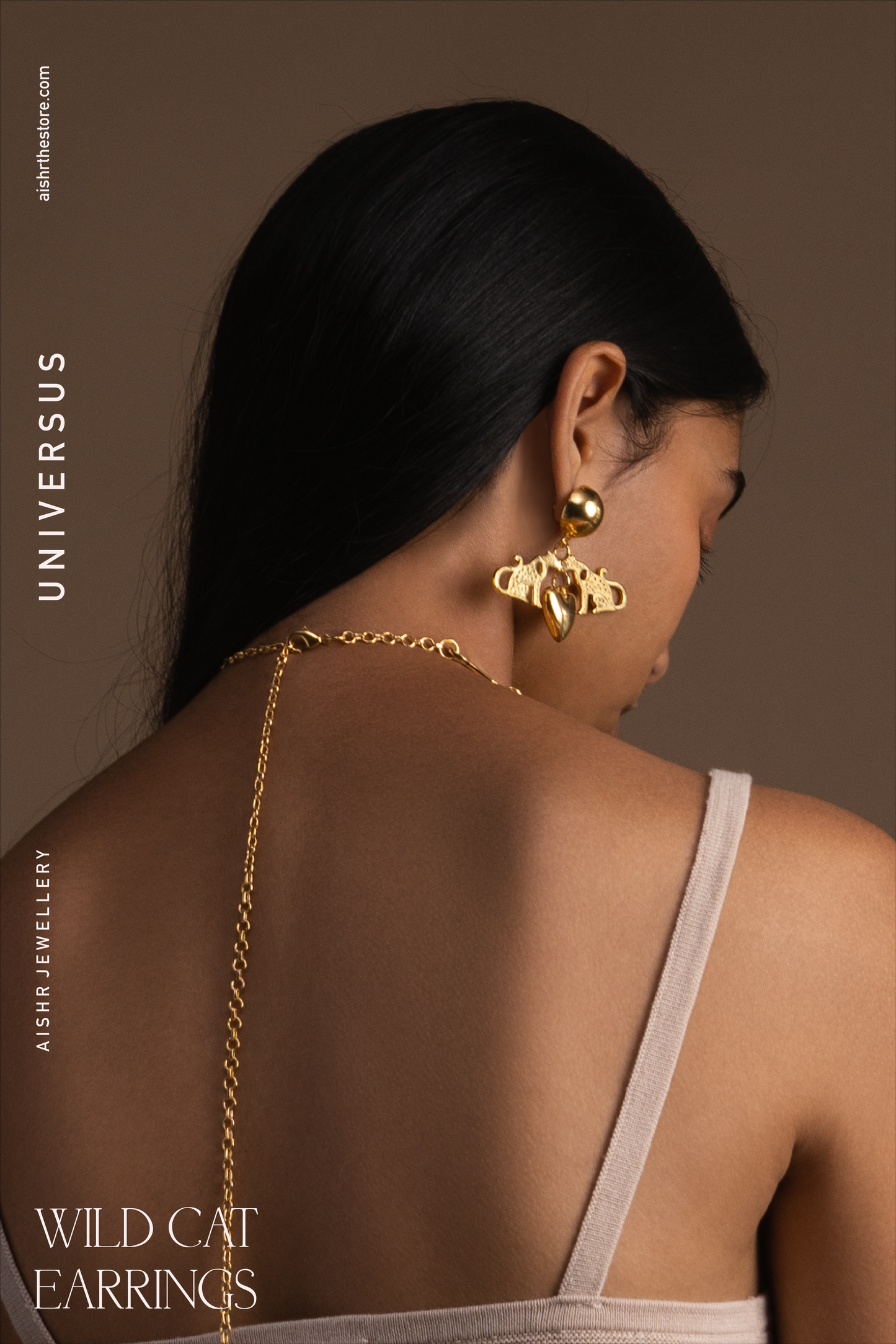 Wild Cat Earrings